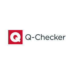 Q CHECKER 로고